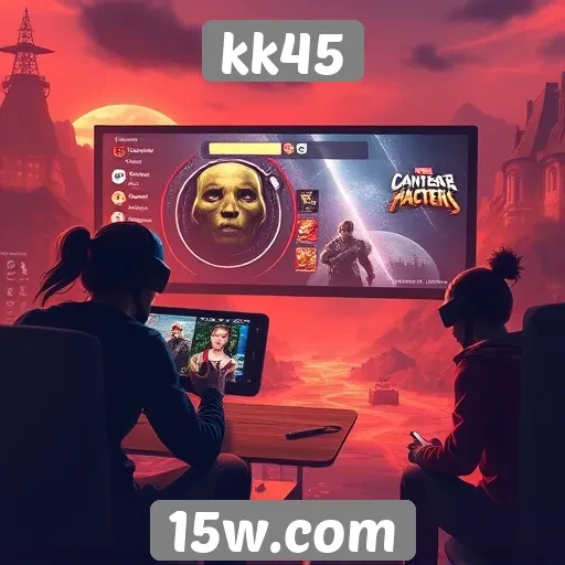 Recursos exclusivos do site kk45 para gamers